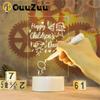 Creative LED Night Light Note Board USB Message Board Holiday Light With Pen Gift For Children Girlfriend Decoration Night Lamp