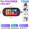 2 Din 7 дюймов Android 12 для FIAT TIPO EGEA 2015 - 2017 автомобильный радиоприемник стерео мультимедиа видеоплеер GPS навигация Carplay Auto WIFI