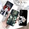 Чехол для телефона STEINS GATE F-Rintaro O-Okabe для Samsung S26,S25,S24,S23,S22,S21,S20,S30,Ultra,Plus,Fe,Note,5G Черный