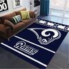 Ковер Los Angeles Rams для гостиной, спальни, дома, дивана, игровая коврик для детей, нескользящий напольный коврик