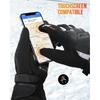 KEMIMOTO Heated Gloves For Snowmobile Winter Moto Heated Gloves Warm Waterproof Rechargeable Heating Thermal Gloves Outdoor UTV