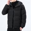 Зимний новый тренд Пуховик с наполнителем из пера ронг Мужская куртка Куртка с капюшоном Утепленная куртка Утолщенная Большого размера Мужская куртка