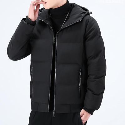 Зимний новый тренд Пуховик с наполнителем из пера ронг Мужская куртка Куртка с капюшоном Утепленная куртка Утолщенная Большого размера Мужская куртка