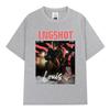 Korean Kpop Hip Hop Group Lngshot LOUIS Graphic T Shirt Unisex Women Clothing Fashion Oversized Short Sleeve Cotton Casual Tshirts