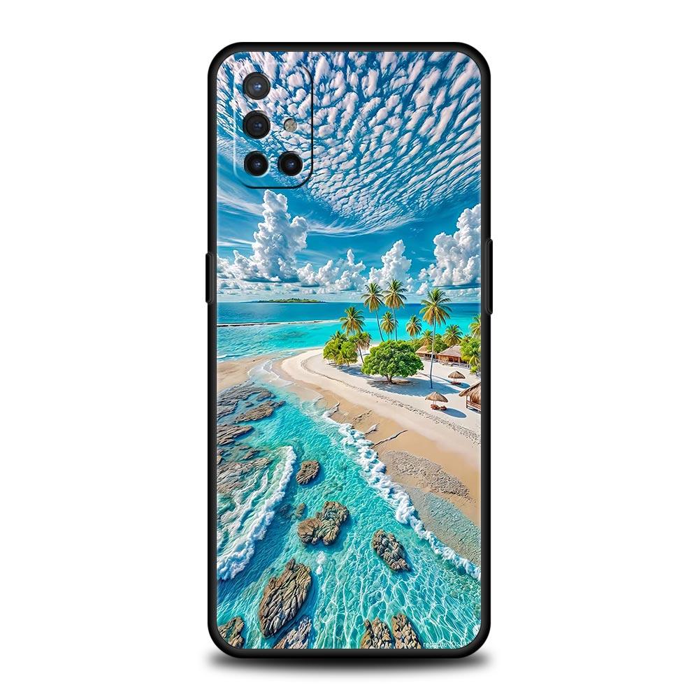 Морской пейзаж Волна Пляж Чехол для телефона Для OnePlus 15 13 12 11 10 Pro 13T 13R 12R 9 8T 8 7 7T 9R Nord 2T CE 2 3 4 5G