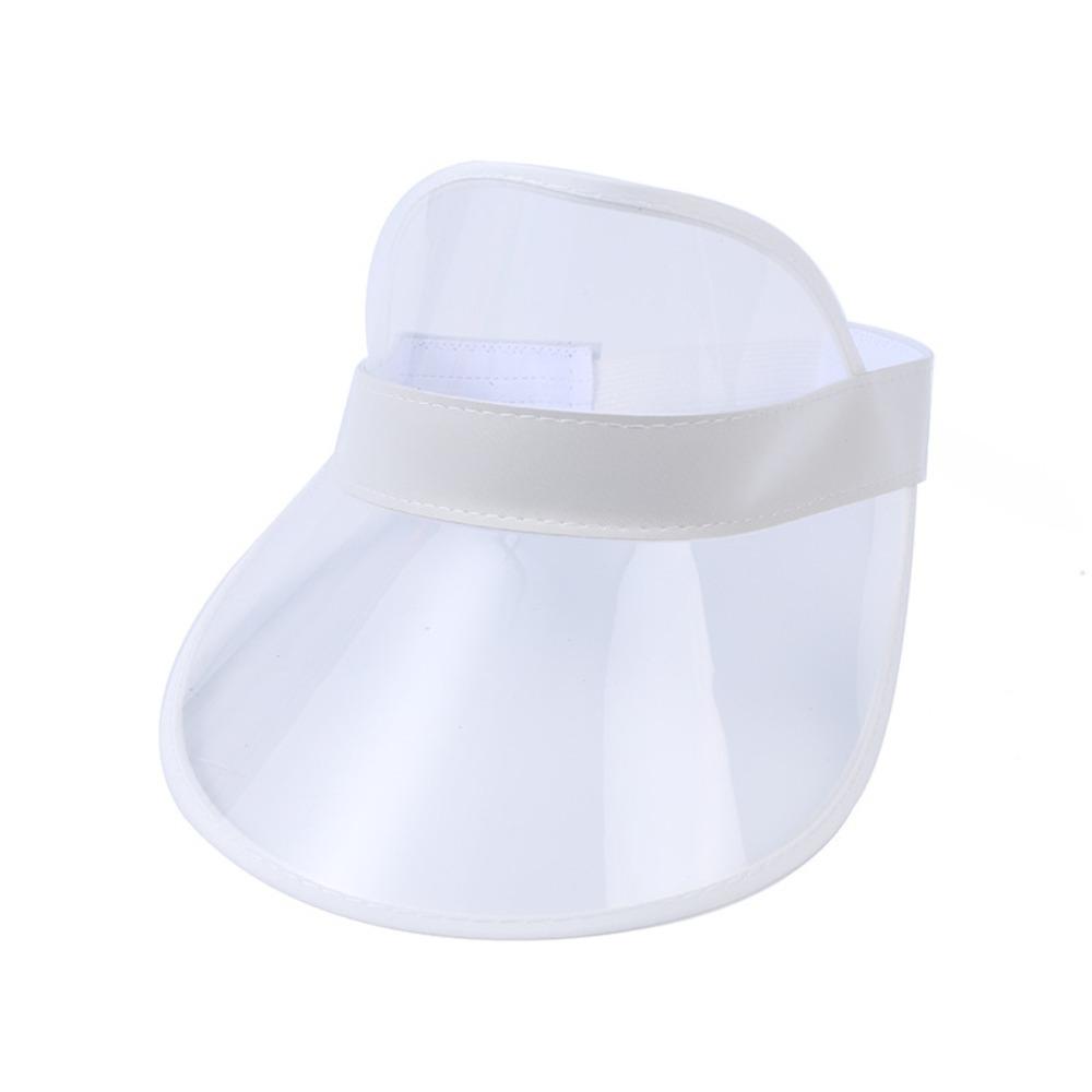 Flexible Transparent Sun Visor Hat Sun-Proof Sun Cap Gift Sunshade Hat  Outdoor Sports