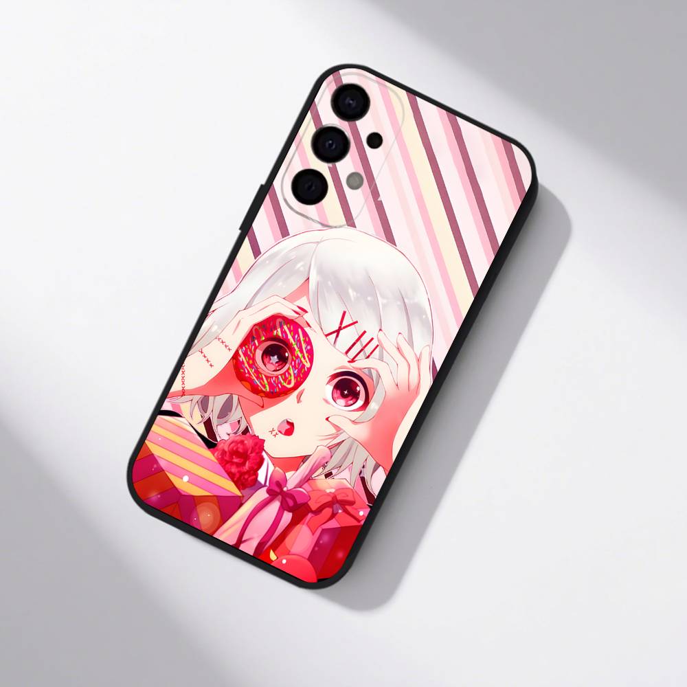 Чехол для телефона с комиксами Джузо Сузуя для Samsung S25,S24,S21,S22,S23,S30,Ultra,S20,Plus,Fe,Lite,5G Черный чехол