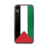 Coque iPhone - PIXELFORMA - iPhone XR - Drapeau De La Palestine - Silicone Souple - Finitions Fines