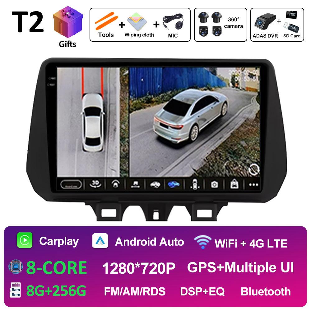 GPS-навигация Автомобильное видео для Hyundai TUCSON 2019 2020 2021 Радиоплеер Авторадио Bluetooth Вентилятор охлаждения QLED IPS Экран Нет 2 din