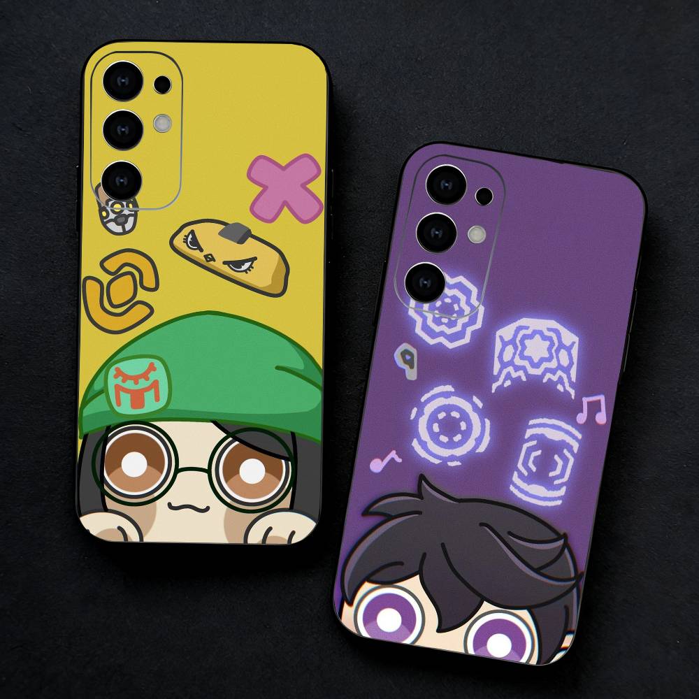 Cartoon Valorant-t Phone Case For Samsung S25,S24,S23,S22,S21,S20,Ultra,Plus,FE Black Soft Cover