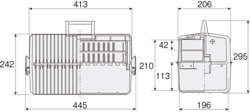 HOZAN Tool Box B-56-B