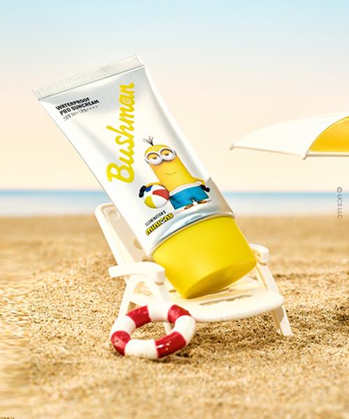 [Bushman] Миньоны Водостойкий Про Солнцезащитный Крем SPF50+ PA++++ 50 мл