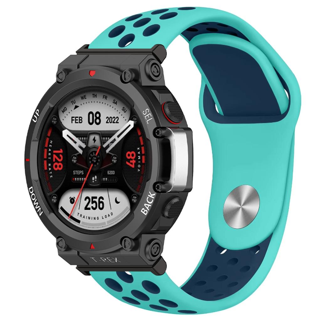 Дышащий силиконовый ремешок для умных часов Huami Amazfit T-Rex 3, спортивный браслет, ремешки для Amazfit T Rex Trex Pro Ultra Correa