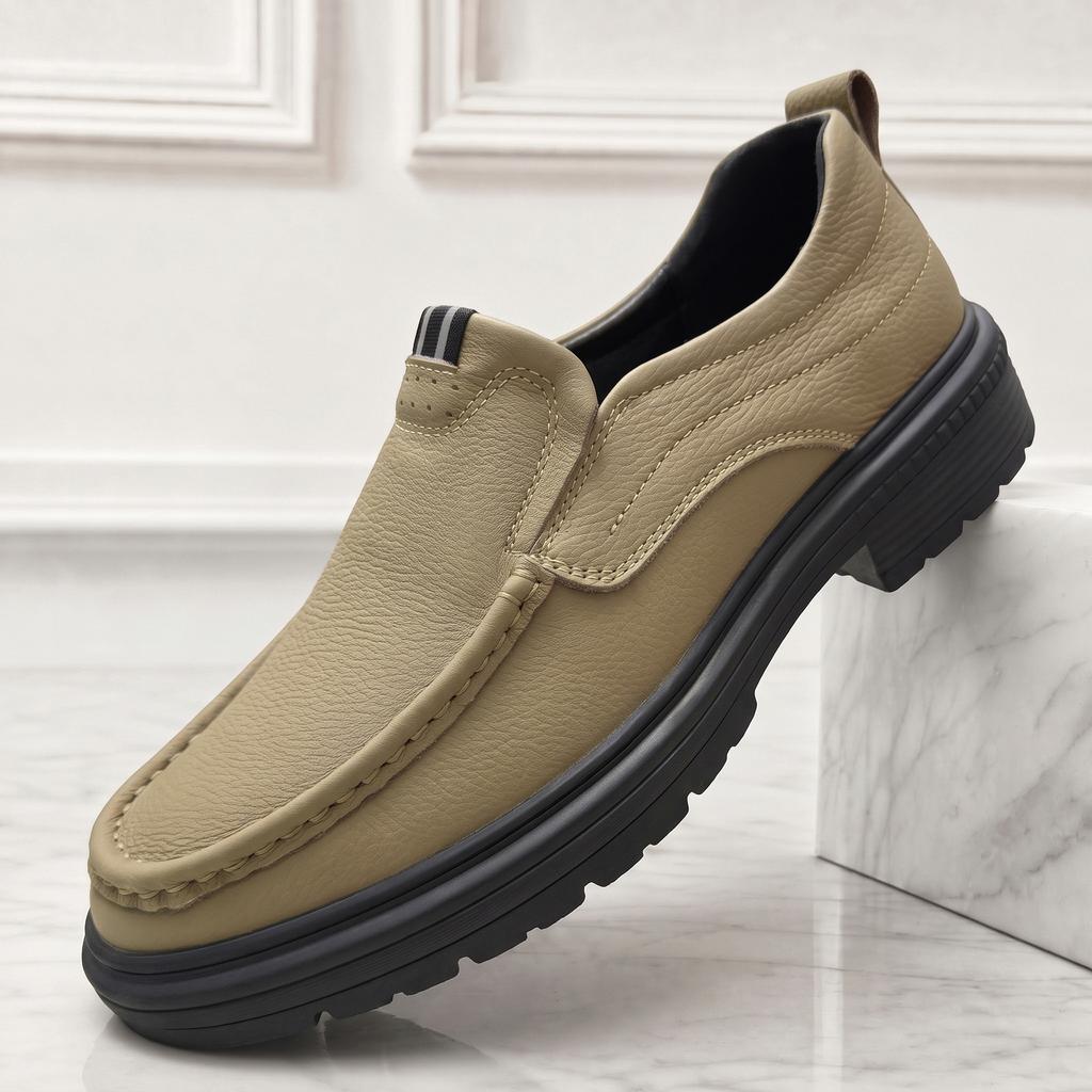 Унисекс кожаная обувь Туфли Smart Casual Для ходьбы В офис Для поездок на работу и путешествий Повседневный Формальный стиль Ежедневная обувь Размеры 37-45