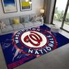 Washington Nationals Carpet Rug for Living Room Bedroom Home Sofa Decoration,Kids play Non-slip Floor Mat