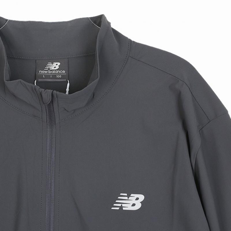 New Balance Club Uni трикотаж стойка воротник молния Nbmdfco113 17 молния
