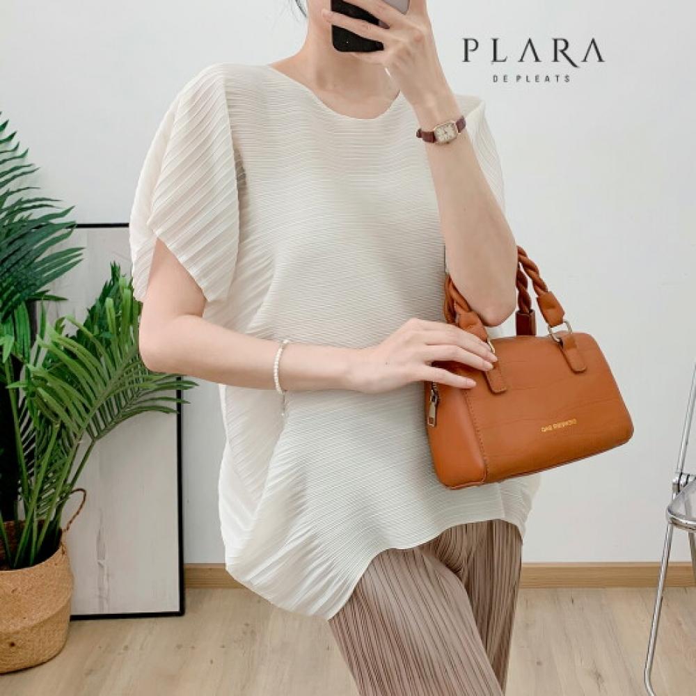 Plara Pleated Accordion Shirred Blouse Up To 88
