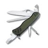 Нож солдата Швейцарский армейский нож, Многофункциональный нож с большим лезвием и крестовой отверткой, Швейцарский мультитул с 10 функциями