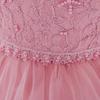 European & American Baby Girl Lace Mesh Princess Birthday Dress