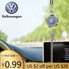 Для VOLKSWAGEN VW Подвеска-украшение на зеркало заднего вида из сплава Для Volkswagen Passat Santana Touareg Tiguan Golf Bora Jett
