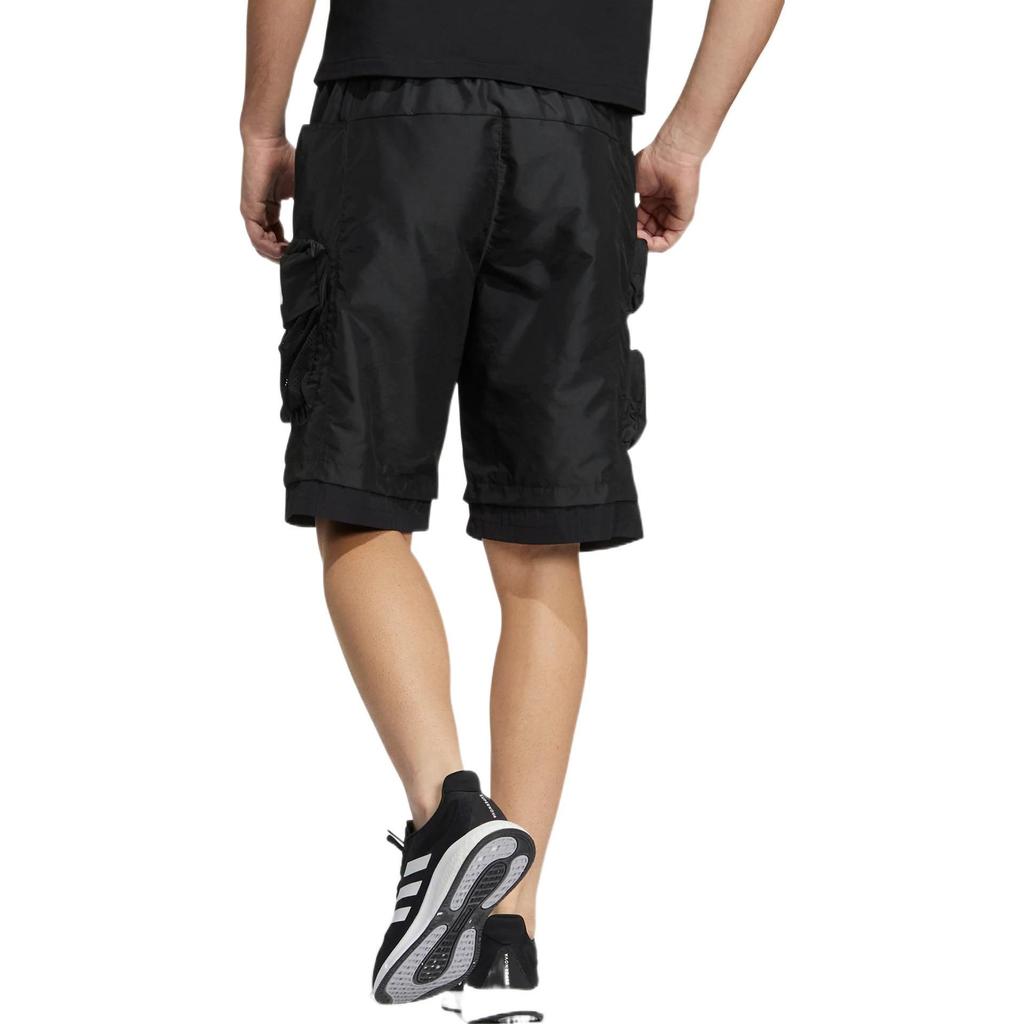 adidas Шорты-карго мужские черные HE7436