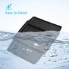 for Xpeng P7+ 2025-2026 Center Control Lower Storage Box TPE Tray Organizer Tidying Car Interior Accessories Black