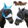 Сетчатая защита от мух с ушками, дышащая, защита от ультрафиолета, полное покрытие лица, защита глаз от насекомых-вредителей, товары для лошадей
