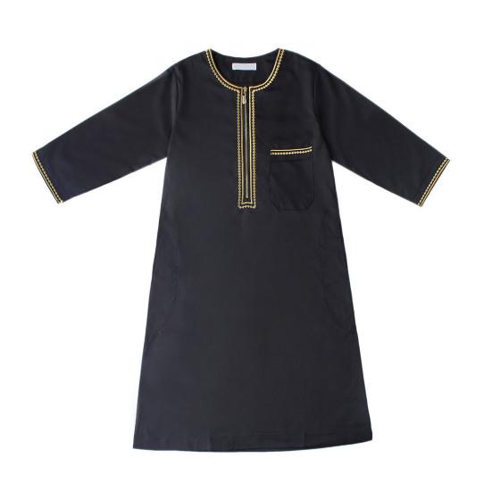 Арабские детские халаты для мальчиков, абайя, кафтан, халаты, Дубай, Оман, Катар, детские кафтаны, костюмы, свободные халаты с длинными рукавами, исламские молитвенные халаты