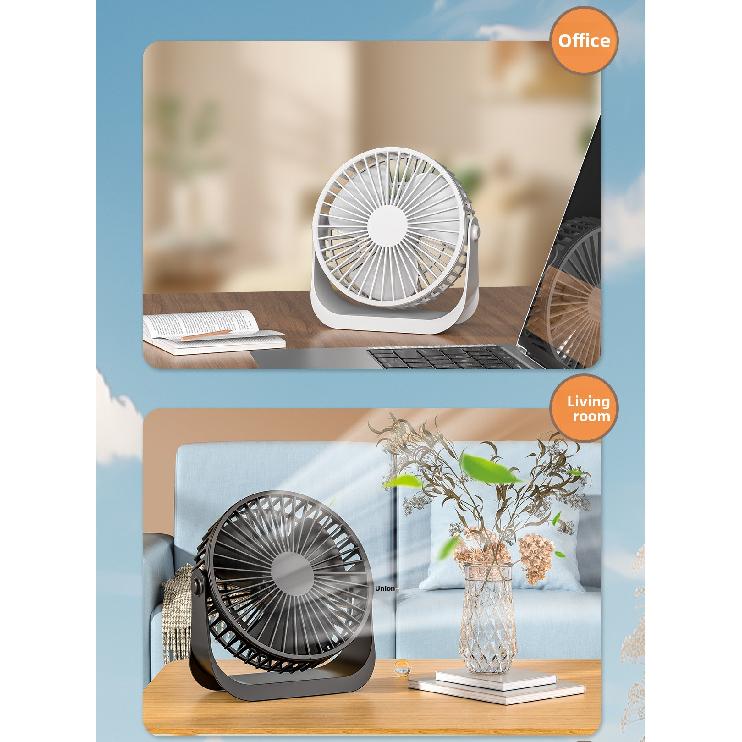 2026 New Model Desktop Fan USB Direct Plug-in Table Circulation Fan for Office, Living Room, Dormitory, Powerful Electric Fan