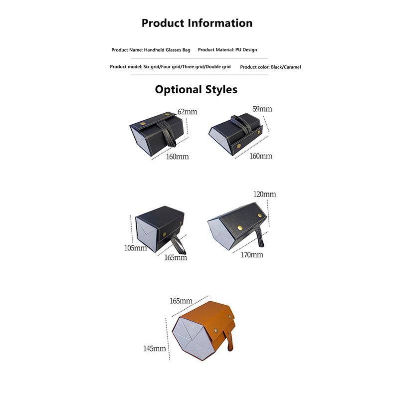 Многофункциональная шкатулка для хранения очков, складная многослойная подарочная коробка, ручная работа, домашняя коробка для хранения очков, чехол для очков