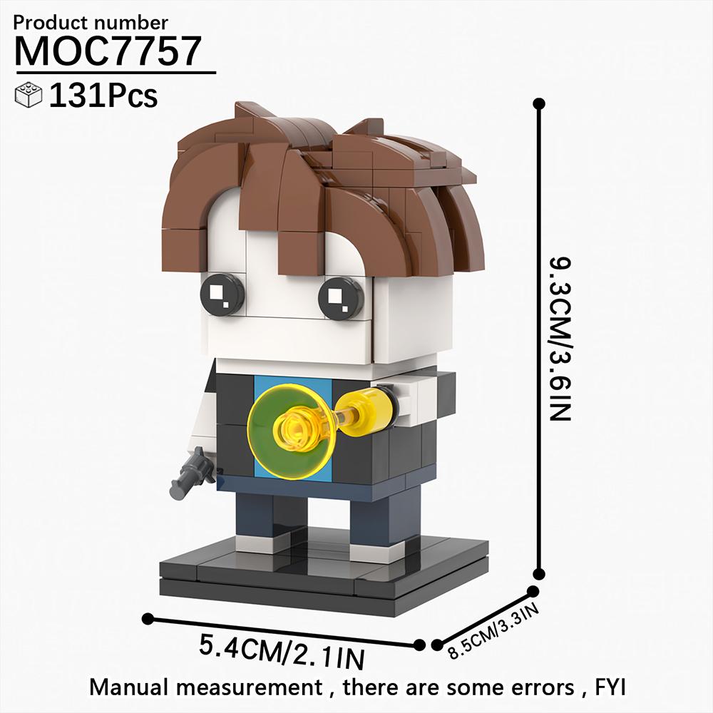 MOOXI MOC Горячая Игра Ужасов 99 Ночей Фигурка Животное Олень Сова Коза Модель Конструктор Игрушка Для Ребенка Взрослого Кирпичик Подарок На День Рождения