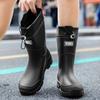 Women's Rain Boots. Style For Autumn 2025. Fashionable And Stylish. Women's Adult Waterproof And Slip-resistant Water Shoes.