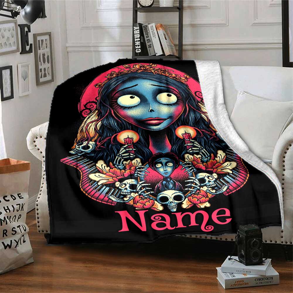 Warner (4) Customize Your Name Blanket Cozy Customizable Blanket Comfortable Suitable for Sofa Office Chair Home Decor Couch Ideal for All Seasons