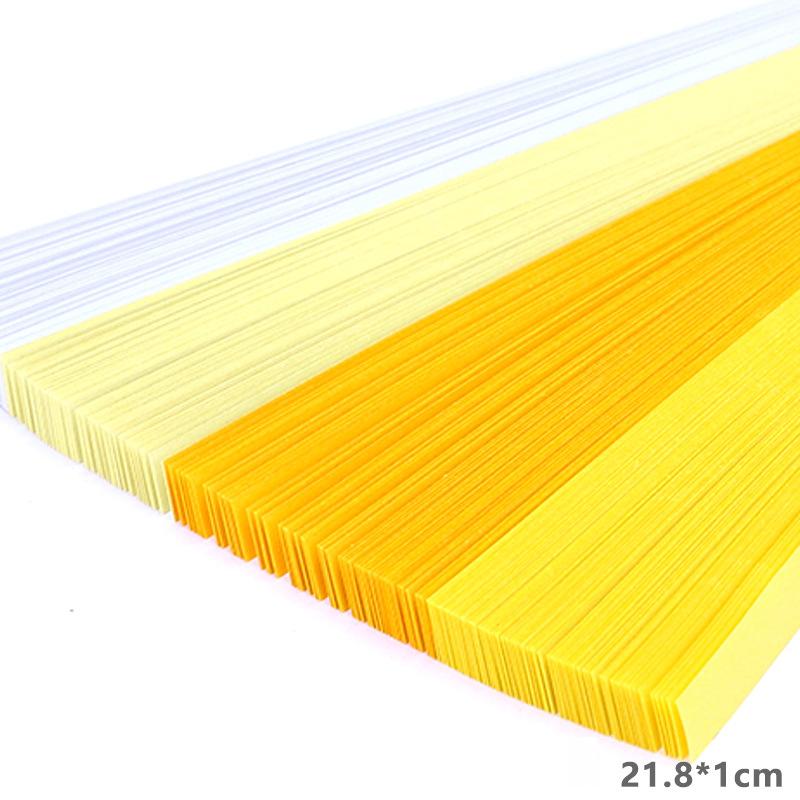 540 Gradient Color Origami Stars Paper Strips Double Sided Lucky Star Origami Decoration Folding Paper For Kids Arts Crafting