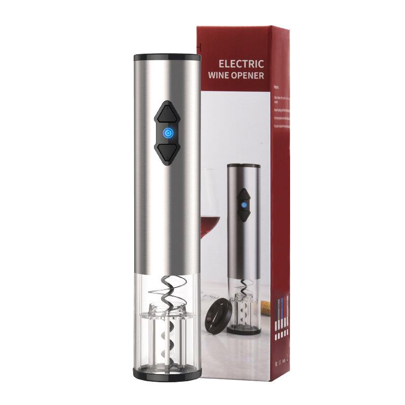 Rechargeable Automatic Wine Bottle Opener Set with Customizable Logo