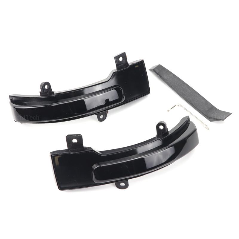 2PCS LED Dynamic Turn Signal Light Mirror Indicator Blinker Lamp for Mitsubishi Outlander GF GG ZJ ZK ZL 2013-20, Lancer 2016