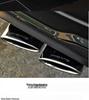 Mercedes W204 C-Class AMG C180-C300 Exhaust Pipe with C63 Quad Tips