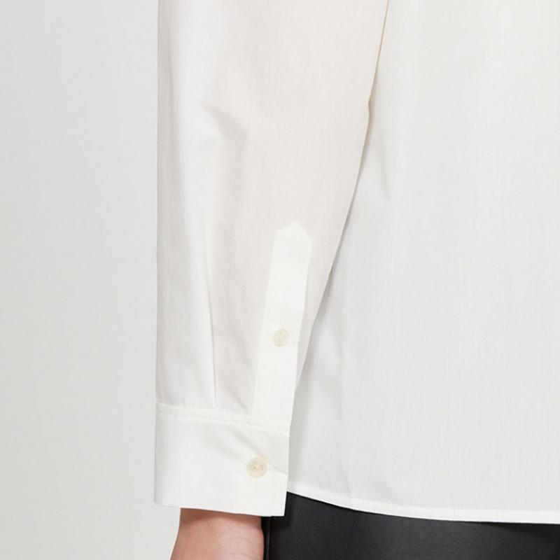 Она S miSS  базовая необходимая рубашка SwwStp12050 Wh