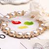 Палитра цветов для ногтей с жемчугом и бантами Гель-лак Палитра Пластина для рисования Маникюрный дисплей для нейл-арта