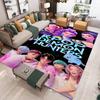 3D KPop Охотники на демонов Мультяшный принт Ковер Нескользящий ковер Уличные ковры Ковер для гостиной Домашняя спальня Декор Подарок на день рождения