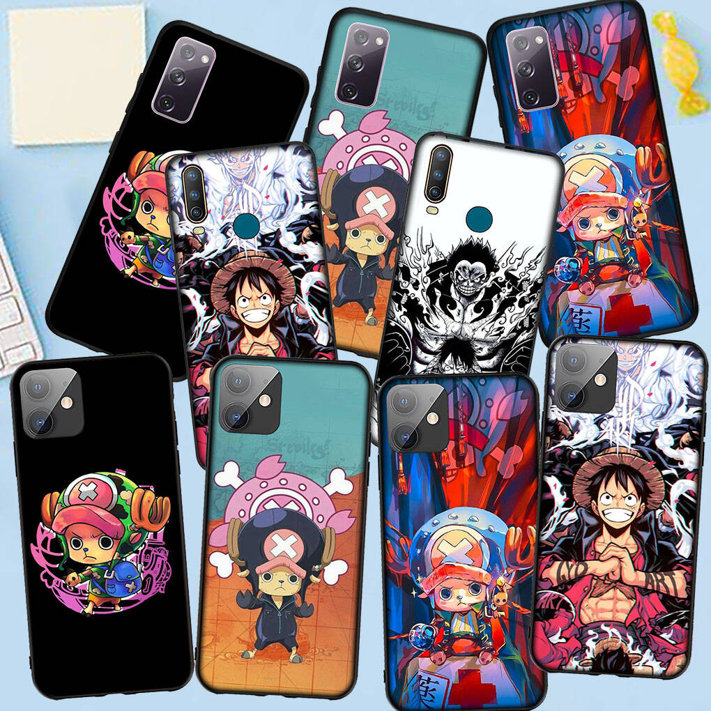 Phone Case for iPhone 17 16 15 Plus Xiaomi Poco F8 F7 X7 X6 M8 C85 C75 Redmi Note 14 12 11 13 Pro Max A4 14C 13C 15C Luffy One Piece Tony Tony Chopper
