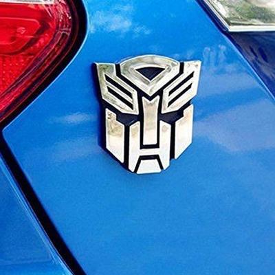 1 шт. Автомобиль Алюминиевый сплав Эмблема Автоботы Трансформеры Наклейки с логотипом на кузов автомобиля, заднюю крышку багажника, боковое окно, Декоративные аксессуары