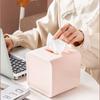 Plastic Square Napkin Box Simple Desktop Tissue Box Modern Roll Paper Holder  Bathroom