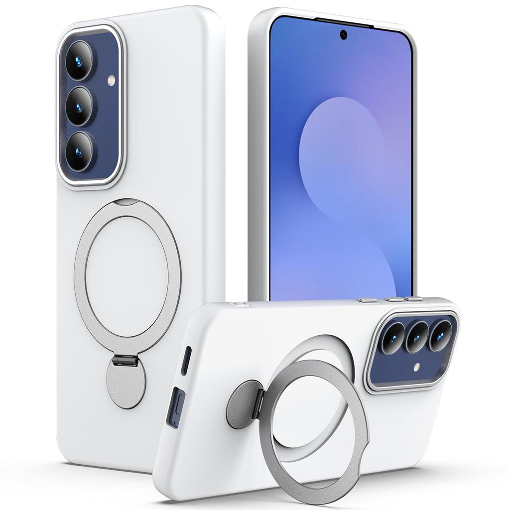 For Samsung Galaxy S26 Pro/Galaxy S26 Magnetic Case Rotating Ring Kickstand TPU + PC Back Cover