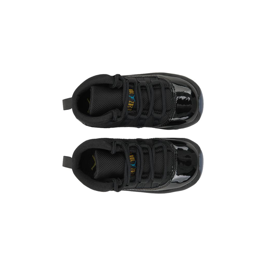 Air Jordan 11 Retro TD Gamma Blue 2025 Детские кроссовки Черный Varsity-Maize 378040-047