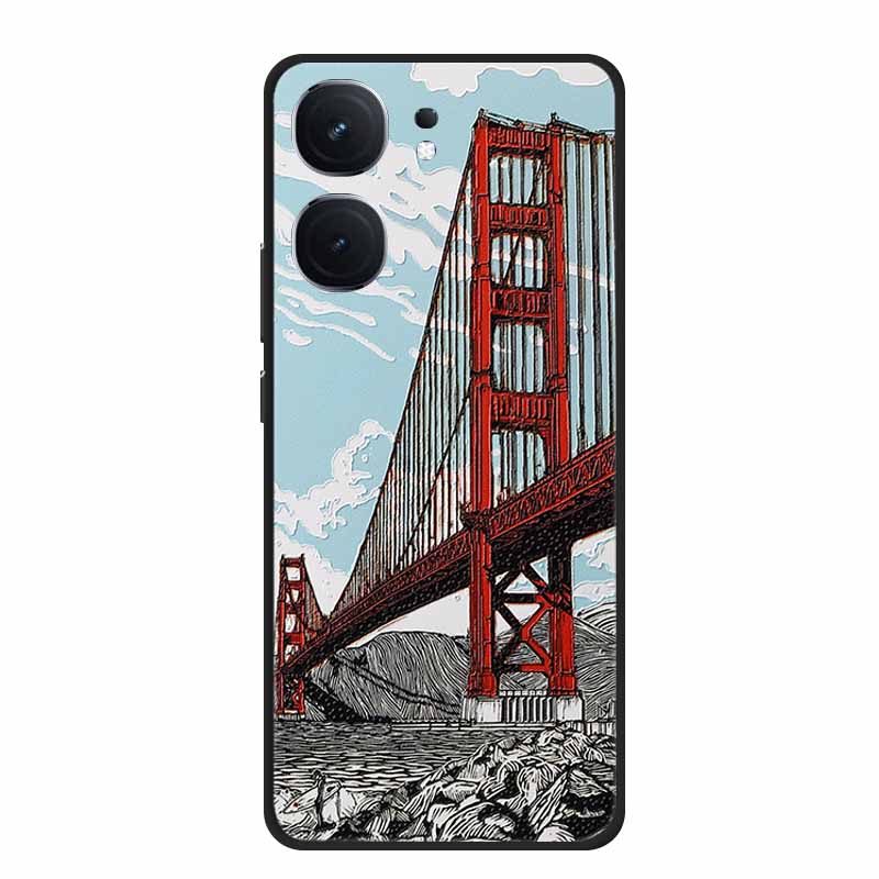 3D Emboss Case For Vivo iQOO Neo9s Pro Plus Phone Case Silicone Soft Coque For Vivo iQOO Neo9s Pro+ Back Cover Case 9 s Pro Plus