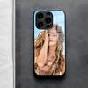 Чехол для телефона Singer Famous S-Shakira для iPhone 17 Air 16 E Pro Max 15 14 13 Mini 12 Pro 11 Max Plus Черная стеклянная крышка
