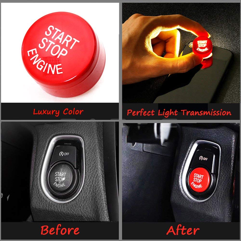 Кнопка выключателя двигателя Start Stop для BMW 1 2 3 4 5 6 7 X1 X3 X4 X5 X6 Series Двигатель Power Ignition Start Stop Кнопка замены
