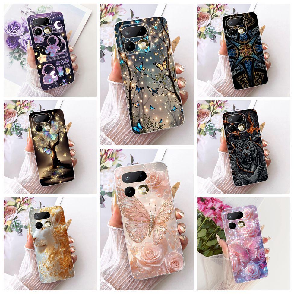 6.78'' For Realme 16Pro RMX5121 RMX5120 Case For Realme 16 Pro Cover Fashion Butterfly Cute Cat Cool Painted Soft Phone Casing