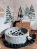 Velvet Gray Foam Playground 5 Pieces